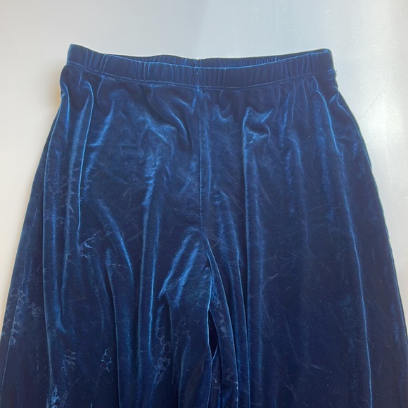 Elementz Womens Wide Leg Silk Pajama Pants Silk Casual Loose - Picture 4 of 7